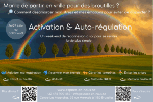 Affiche Activation Activation et Auto-régulation